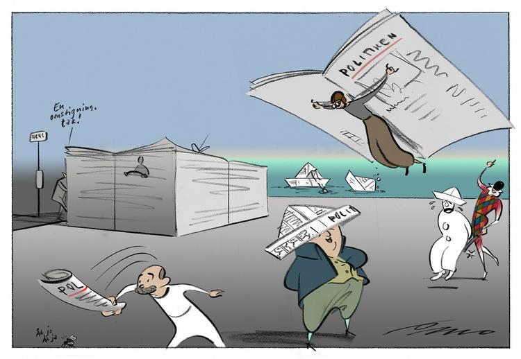 Tegning: Per Marquard Otzen. 