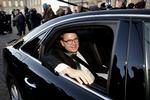 minister. Brian Mikkelsen på vej til dronningen sidste mandag, hvor han blev præsenteret som ny erhvervs- og vækstminister. 