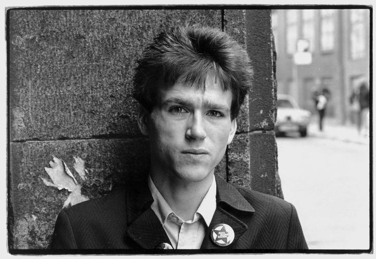 Digteren. Michael Strunge fotograferet i juli 1980. 