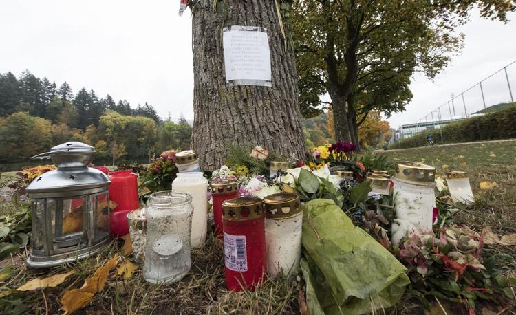 MORDSTEDET. Den 19-årige Maria L. blev myrdet her og smidt i floden i Freiburg. 