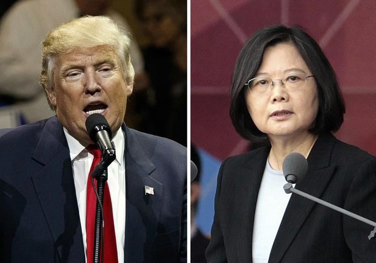 Hallo. Donald Trump talte fredag i ti minutter med Taiwans præsident Tsai Ing-wen. 