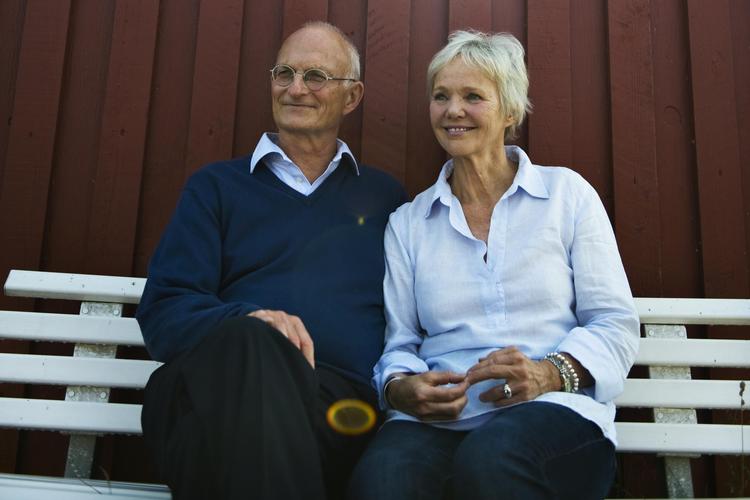 Ralf Pittelkow med  hustruen Karen Jespersen.  Foto: Nikolaj Svennevig 