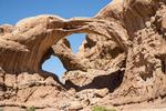 Double Arch er en af parkens mest imponerende formationer.  