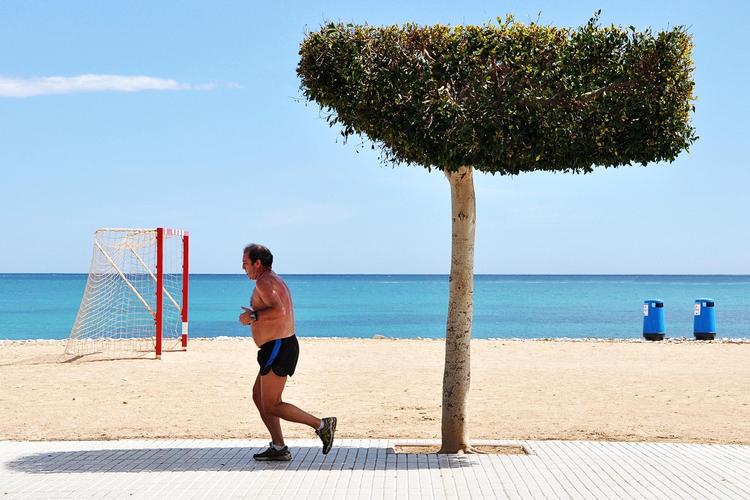 Ved Costa Blanca langs den spanske sydøstlige kyst kan man finde den ældgamle by Altea, som med de snævre, brolagte stræder snor sig op mod kirkepladsen øverst på det lille bjerg. Stranden er blevet moderniseret med parker, cafeer og restauranter og ikke mindst en langstrakt promenade med de sjove, faconklippede træer. 