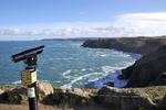 UDKIG. En klar og solrig dag ved Land’s End i Cornwall. Det er absolut ingen selvfølge. 