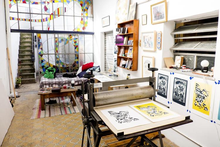 Også i Danmark står det skidt til med ledighedsprocenten blandt kunstnerisk uddannede - bl.a. blandt billedkunstnere, der har en ledighedsprocent på 22,5.  Arkivfoto Sole Bugge Møller