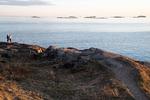 På Suomenlinna kan man nyde den smukkeste solnedgang over havet med de mange småøer og skær, der kan skimtes i horisonten. 