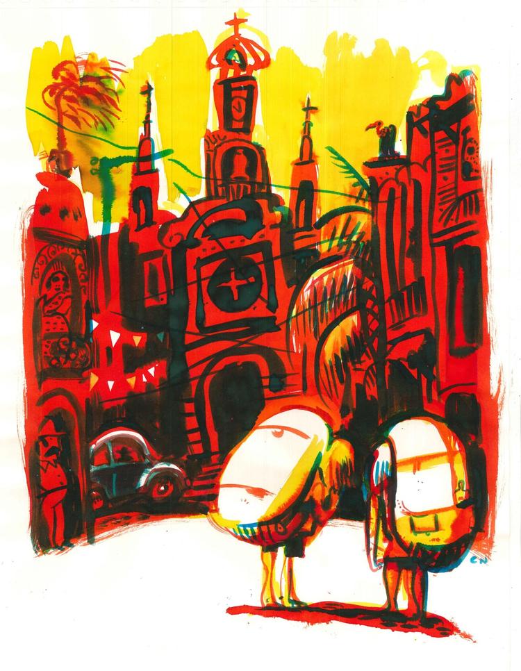 Tegning:  Claus Nørregaard