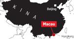 Blækklatkort Macau Kina