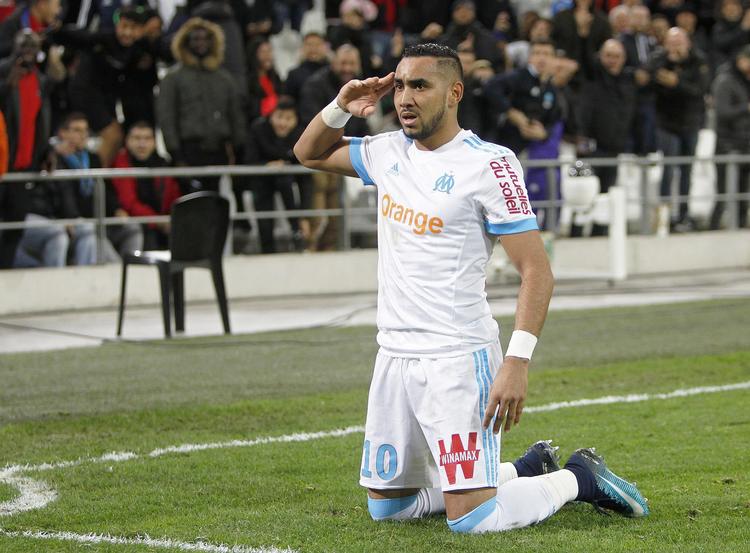   Dimitri Payet er kommet hjem til Marseille fra engelsk fodbold og spiller en vigtig rolle i klubbens succes. Claude Paris/AP