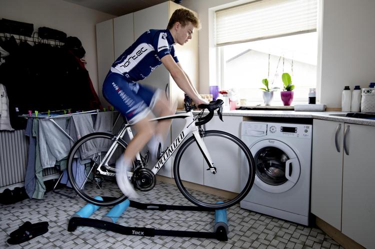 Niklas Larsen arbejder hårdt for de store resultater. 