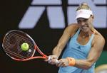 En af Angelique Kerber styrker er hendes dobbelte baghånd. 