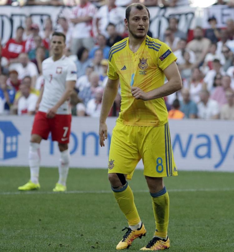 Roman Zozulya har spillet 33 landskampe. Det er nok også den gule landsholdstrøje, han hyppigst kommer til at trække over hovedet i foråret. 