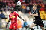 Ernest Asante (tv.) scorede og lagde op til at mål, men med lidt mere skarphed kunne det være blevet til meget mere for ghaneseren. 