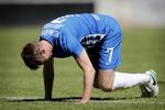 Med godt otte år i Esbjerg er Jesper Jørgensen en af de spillere, det gør særlig ondt på, at den vestjyske klub skal en tur ned i 1. division efter 3-2-nederlaget til Horsens i går. 