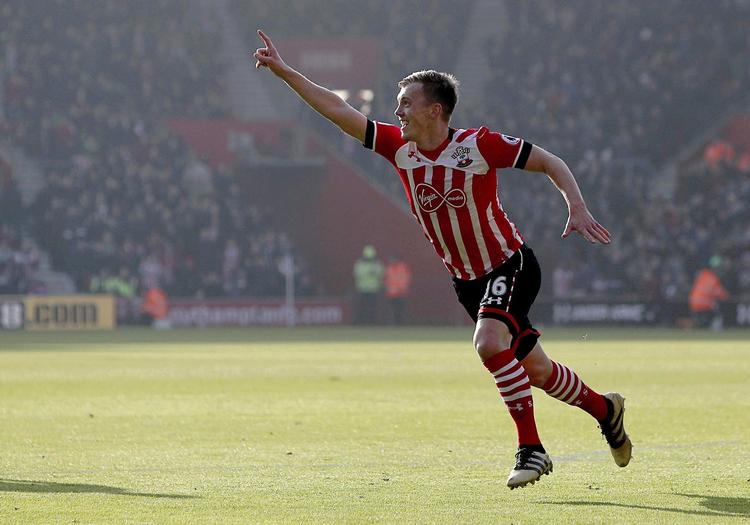 James Ward-Prowse fra Southampton er anfører for England ved U21 EM og en af de relativt få engelske spillere, der har fået chancen i Premier League trods en ung alder – og grebet den. 