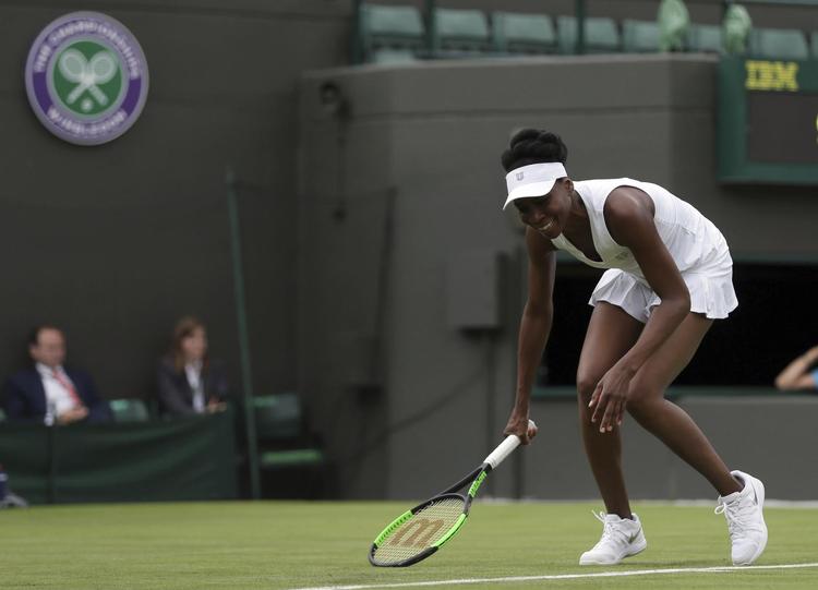 På banen var Venus Williams ganske godt tilpas. Det efterfølgende pressemøde var imidlertid alt endet end en positiv oplevelse for amerikaneren. 