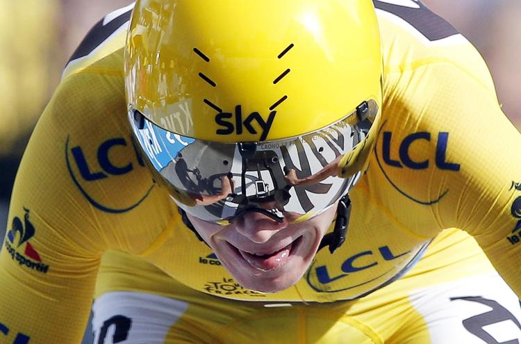 Ikke siden 2015 har Rigoberto Urán kørt en enkeltstart hurtigere end Chris Froome, der endda har 29 sekunders forspring. 