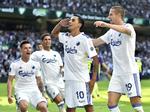 Den græske midtbanespiller Carlos Zeca scorede til 4-2 i sin debut for FC København. 