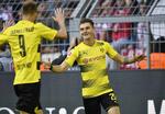 Med fire mål og et par oplæg i seks kampe i Bundesligaen har Maximillian Philipp (th.) fået en imponerende start i Borussia Dortmund efter sit skifte fra Freiburg. 