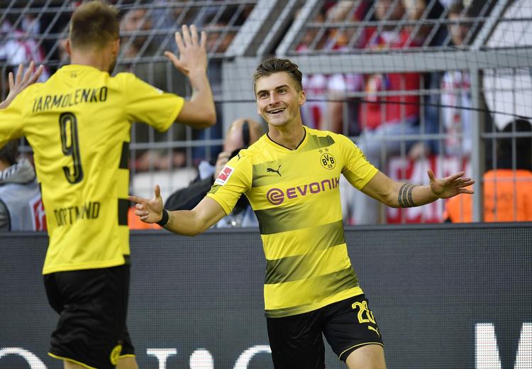 Med fire mål og et par oplæg i seks kampe i Bundesligaen har Maximillian Philipp (th.) fået en imponerende start i Borussia Dortmund efter sit skifte fra Freiburg. 