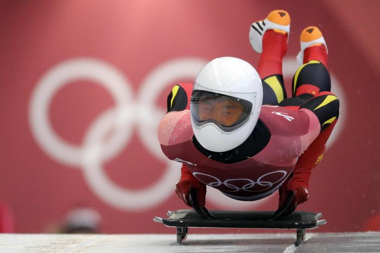 Pyeongchang Olympics Skeleton