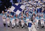 40-årige Janne Ahonen fra Lahti, der var Finlands fanebærer, er i Pyeonchang i gang med sit 7. vinter-OL 