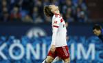 Den japanske landsholdsback Gotoku Sakai ærgrer sig over en spildt mulighed mod Schalke tidligere i denne sæson, hvor HSV blot har scoret 18 gange – færrest af samtlige hold i 1. Bundesliga. Ina Fassbender/AP