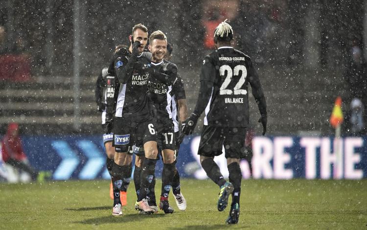 Med 5 point op til 6.-pladsen er Silkeborg så godt som sikker på at blive en del af det nedrykningsspil, som spekulationerne handler om.. Claus Fisker/Ritzau Scanpix