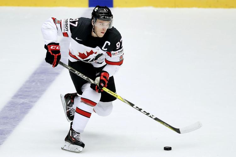21-årige Connor McDavid er regnet for et af verdens største ishockeytalenter. Men i VM-dysten mod USA fik han ikke sat et afgørende aftryk. Han sad nemlig i straffeboksen, da kampen skulle afgøres i straffeslag.  Foto: Jens Dresling Foto: Jens Dresling