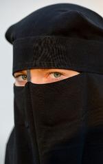 Gesichtsschleier-Niqab