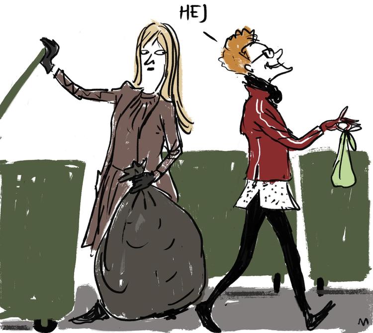 Tegning: Mette Dreyer 