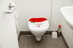 Det er nu, julemandspynt til toilettet skal bestilles, hvis det skal nå frem inden  december. Et sæt koster fra 40 kroner og op på Wish.  Foto: Andreas Haubjerg 