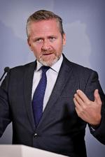 Pressemøde i Udenrigsministeriet