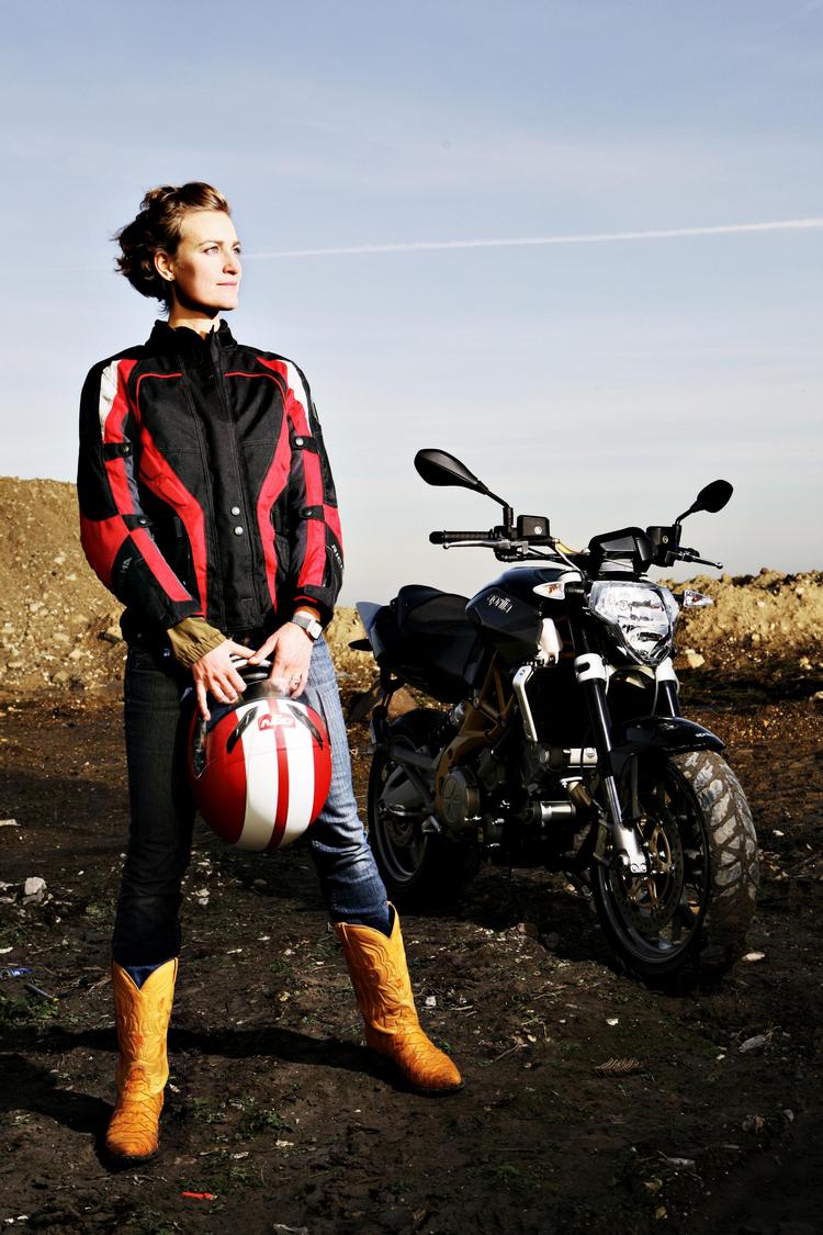 Ida Tin voksede op som passager på forældrenes motorcykler på deres ture rundt i verden.  Nu har hun selv taget styringen.  Arkivfoto: Kristian Sæderup/Ritzau Scanpix Kristian Sæderup/Ritzau Scanpix